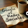 presencia en Google con sitio web vs redes sociales
